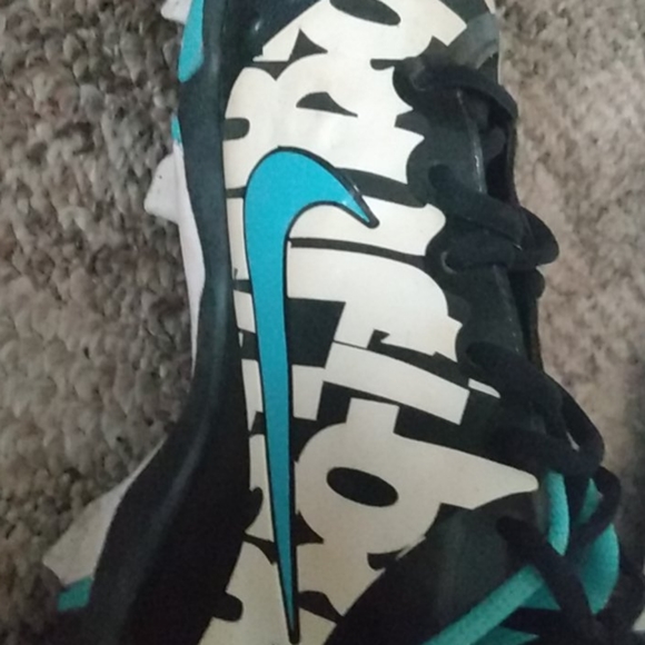 Shoes, Nike, size 9, color: blue, black, white - Picture 3 of 4